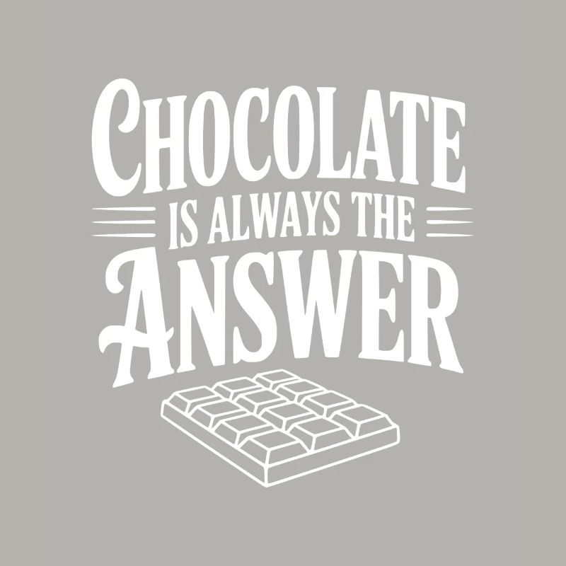 Le chocolat est toujours la solution