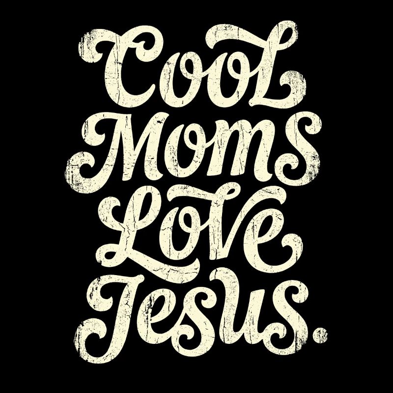 Script vintage : Les mamans cool aiment Jésus