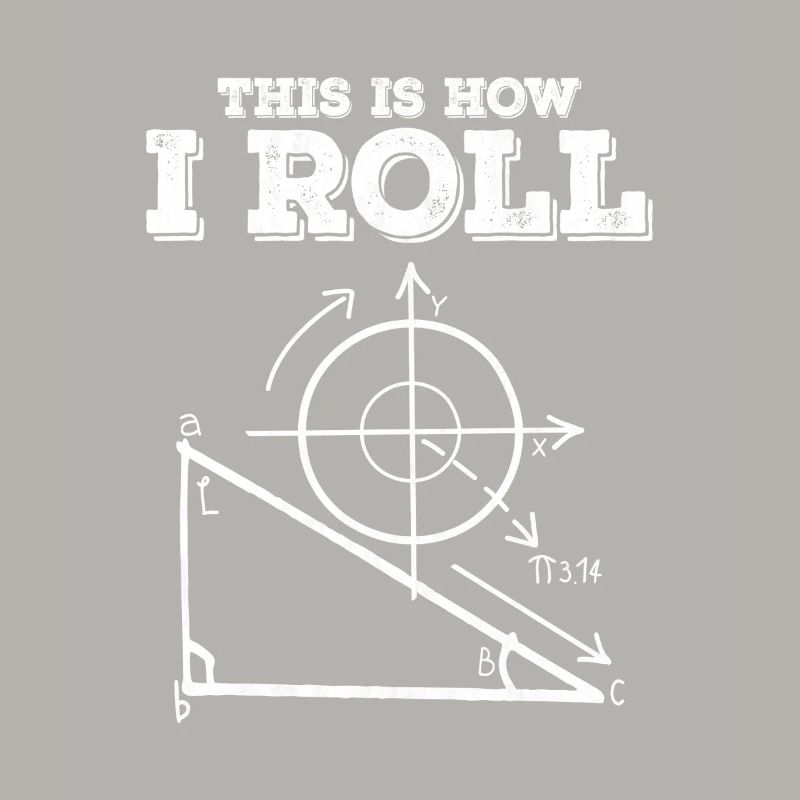 This Is How I Roll Math Diagram