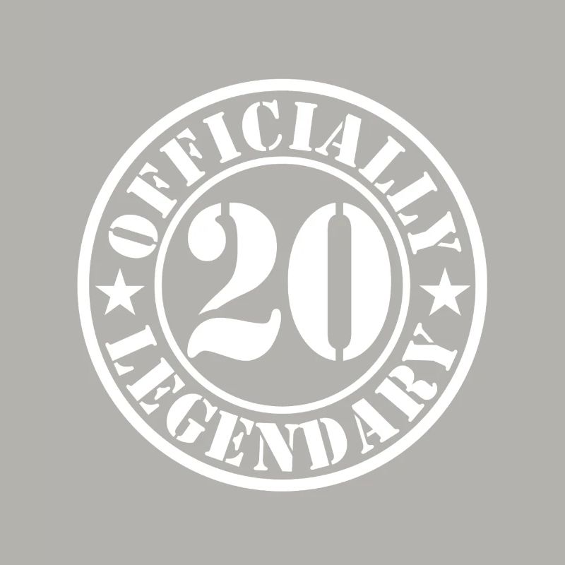 20. Geburtstag Junge Mädchen Legend Level 20 Jahre