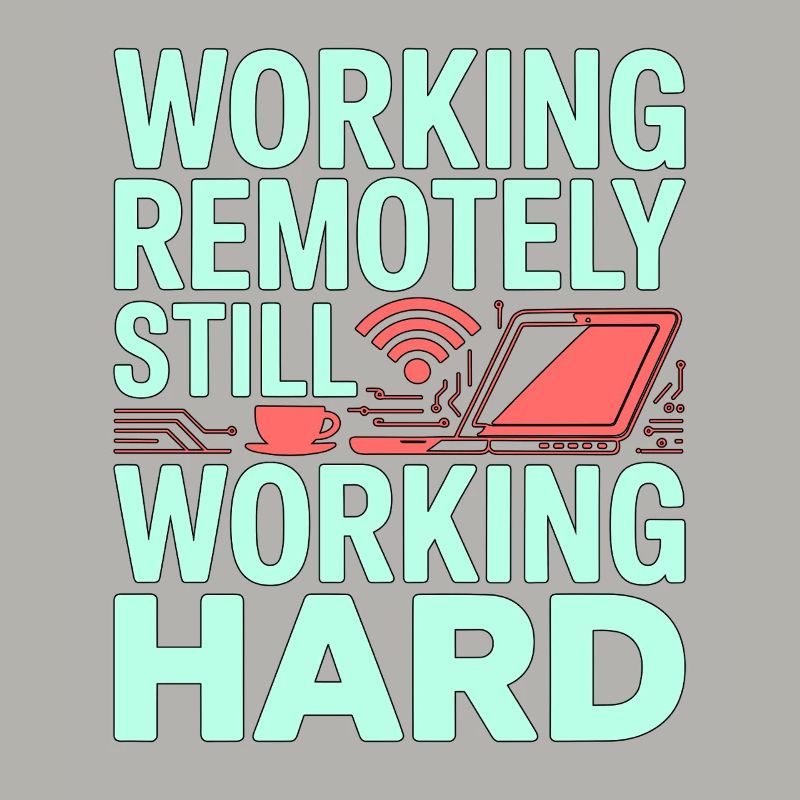 Remote Developer Working Remotely Web Programmer