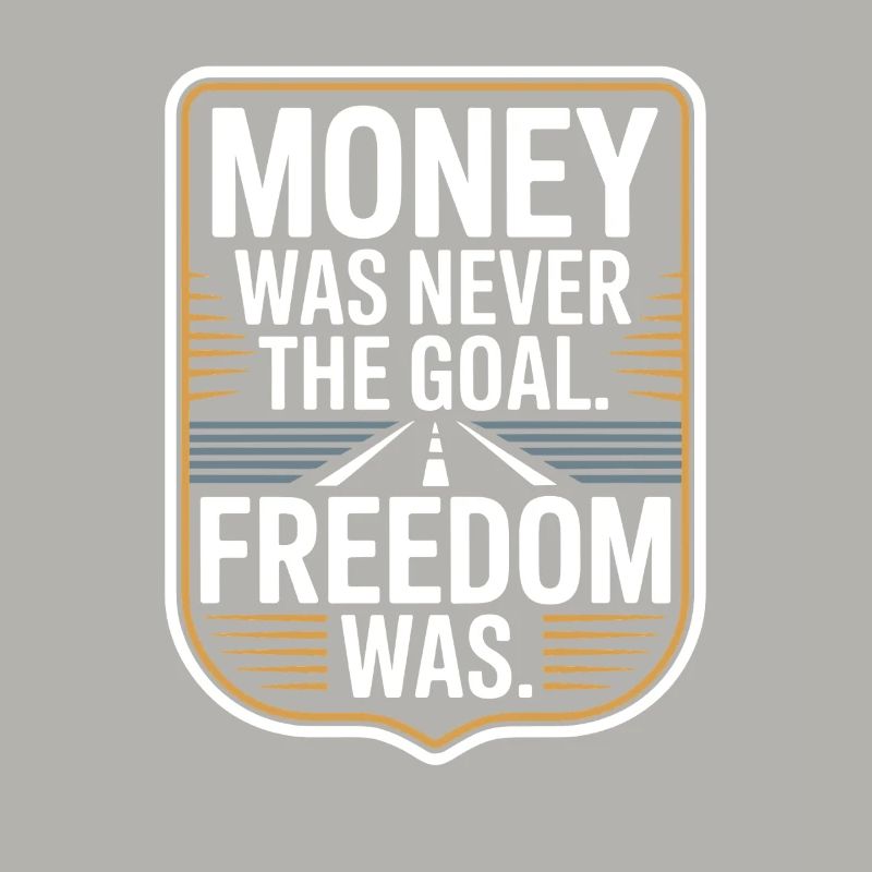 Objectif financier Esprit de liberté Entrepreneur Liberté