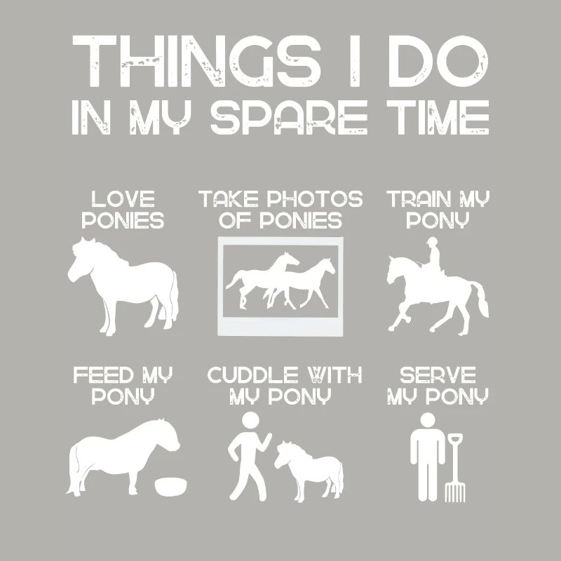 ! Ce que je fais pendant mon temps libre avec mon poney