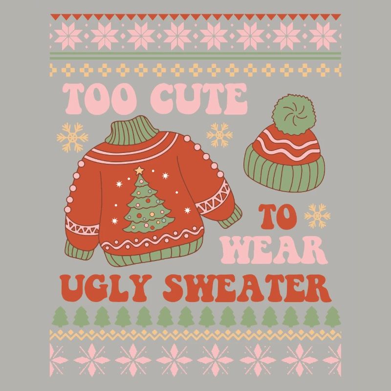 Pull de Noël moche