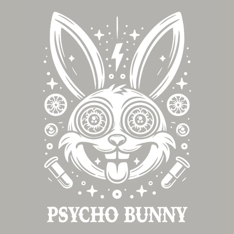 Psycho Bunny Neon Psychédélisme