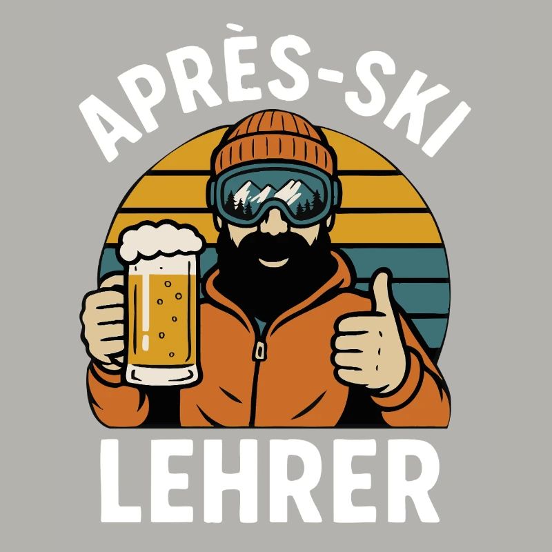 Après-Ski Instructor – Funny Ski Instructor Saying