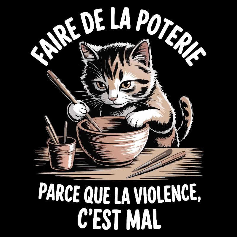 Poterie, parce que la violence c’est mal