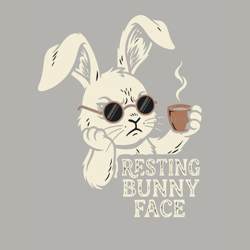 Grumpy Bunny Kaffee - Morgen Hase