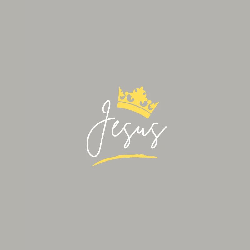Jesus Crown Script Tee