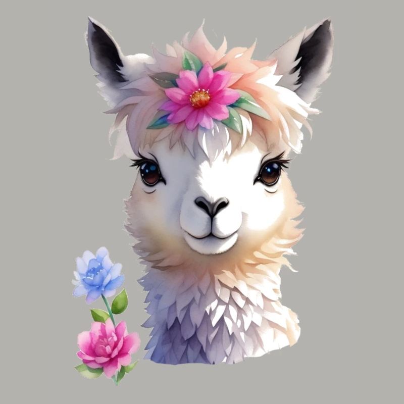 süßes Lama