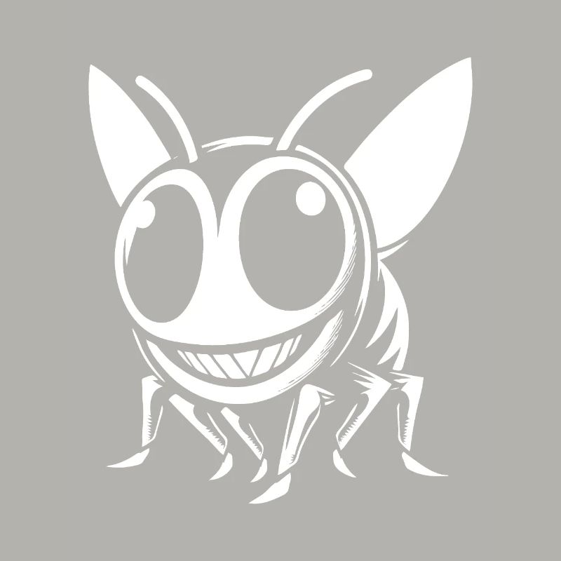 Funny Wasp Design – Comic Fun