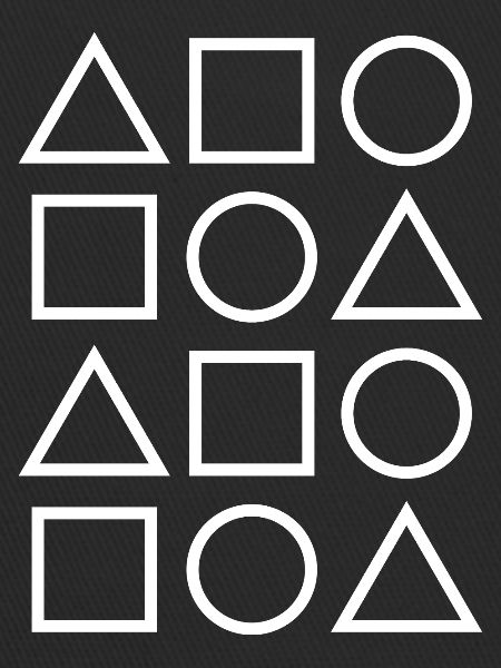 Geometric Glyph Grid