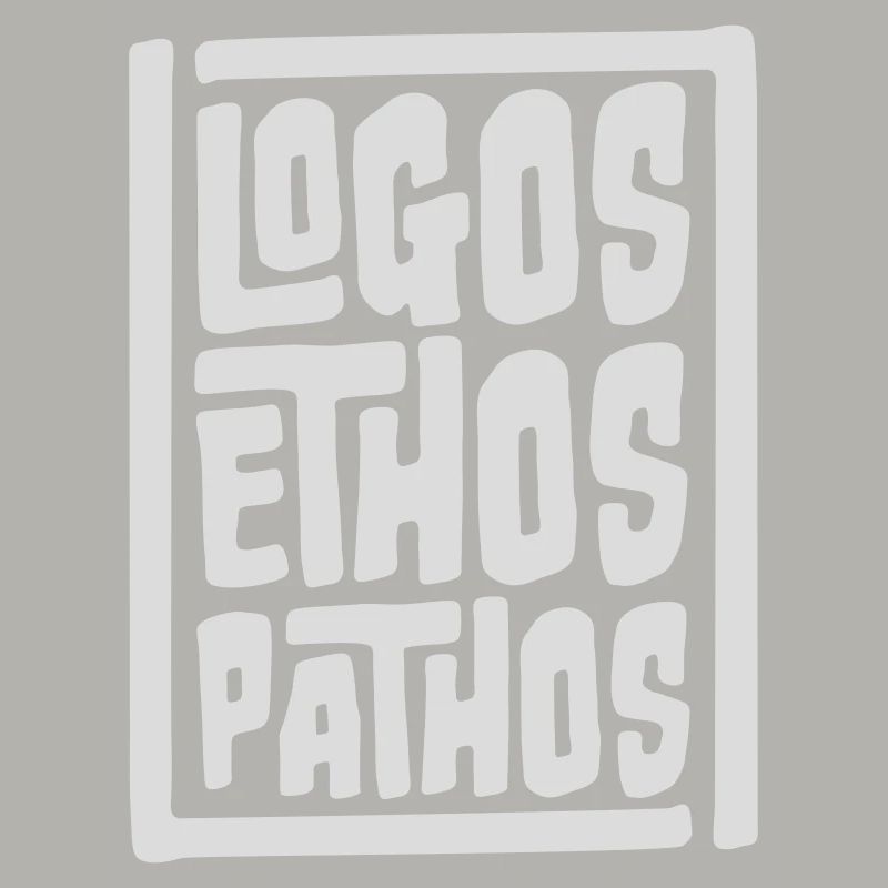 Logos Ethos Pathos Rhetorik Philosophie Student