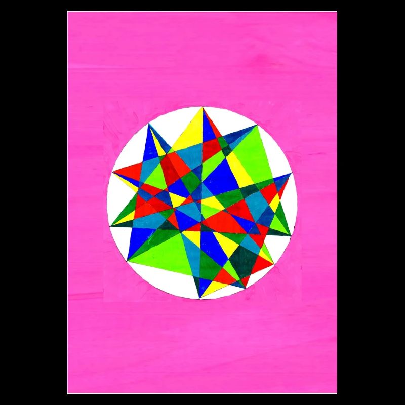 Mandala coloré !