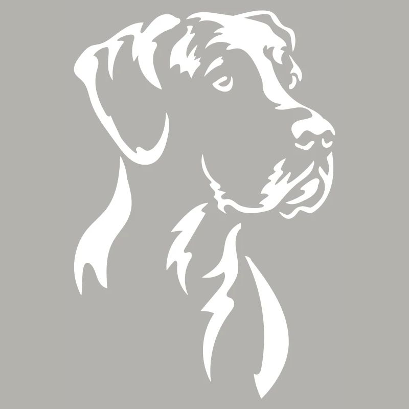 Great Dane Head "Black Edition"