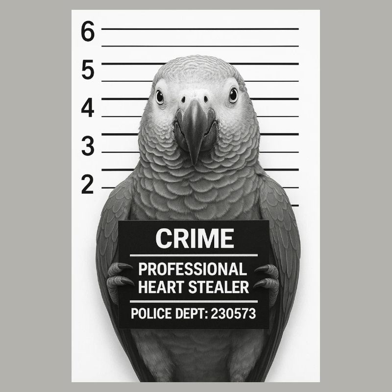 Parrot in Interrogation – Heart Thief