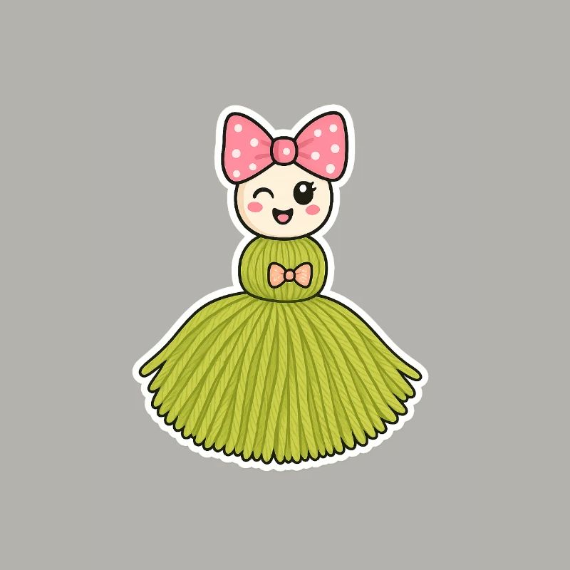 Poupée pompon Stella