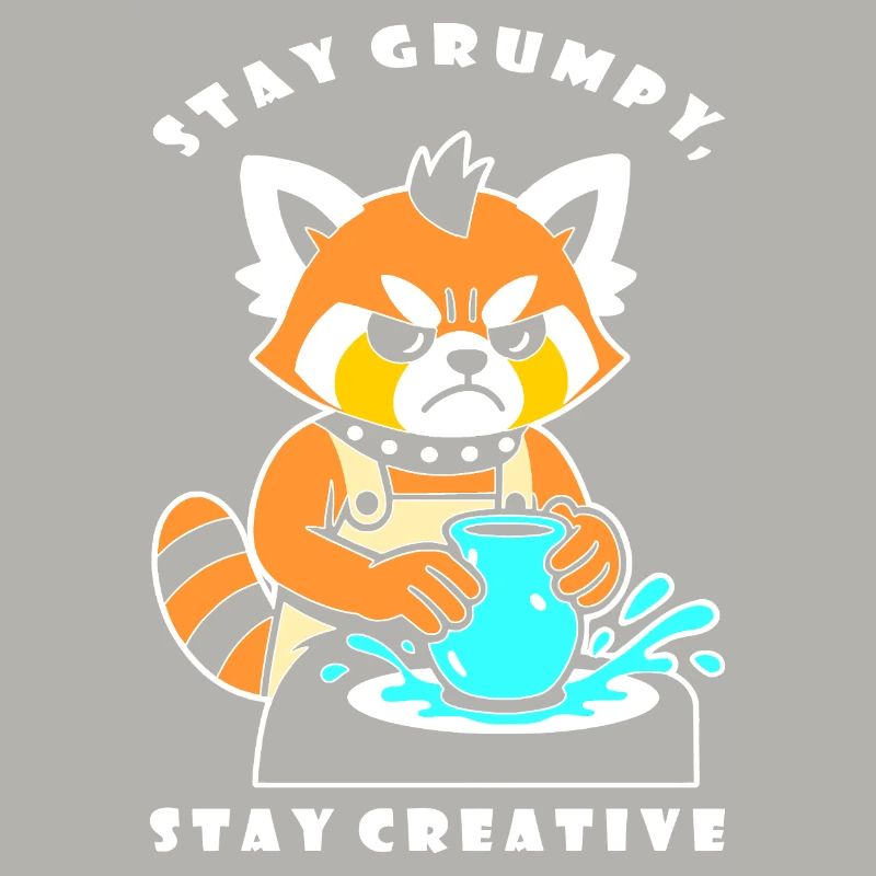 Stay Creative Pottery Panda