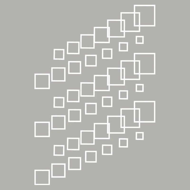 Geometric Square Cascade
