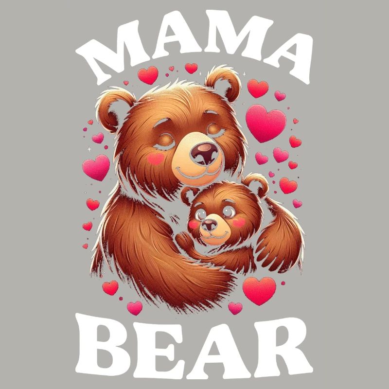 Mama Bär Muttertag Mutter Elternteil Mama Bear