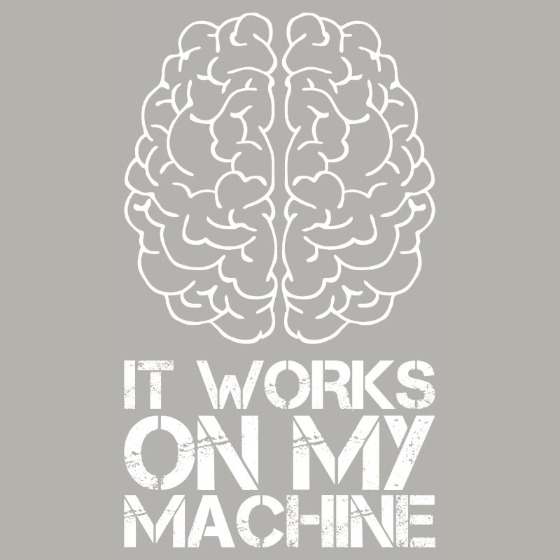 It works on my machine for programming fans white