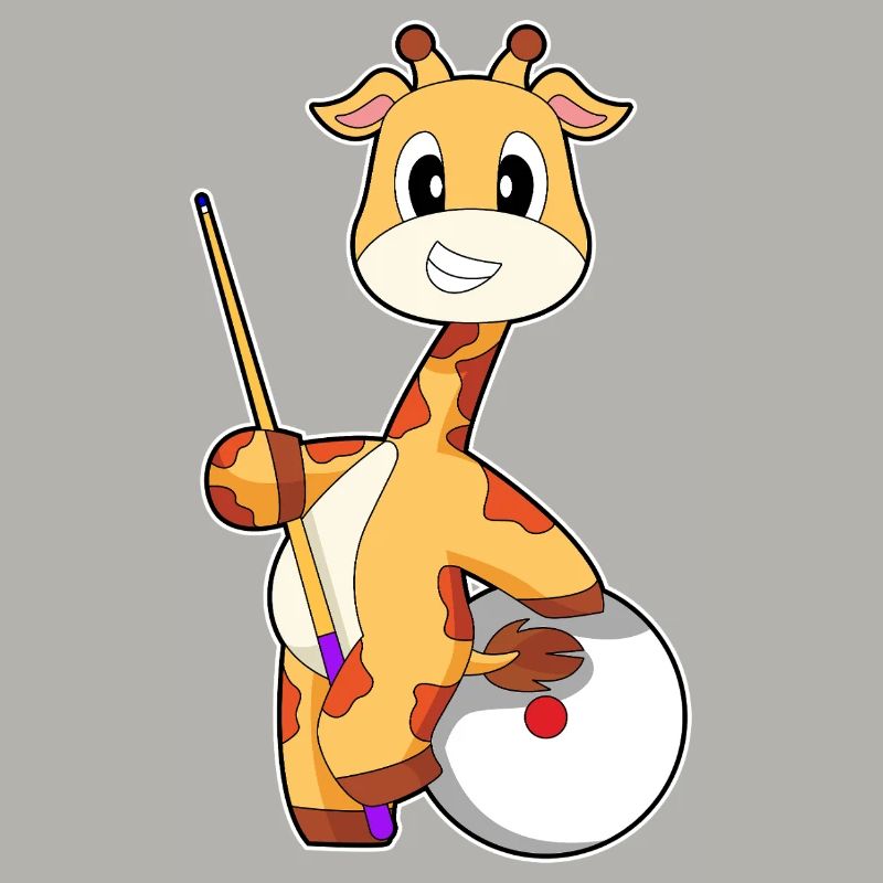 Giraffe Billiard Queue Sport