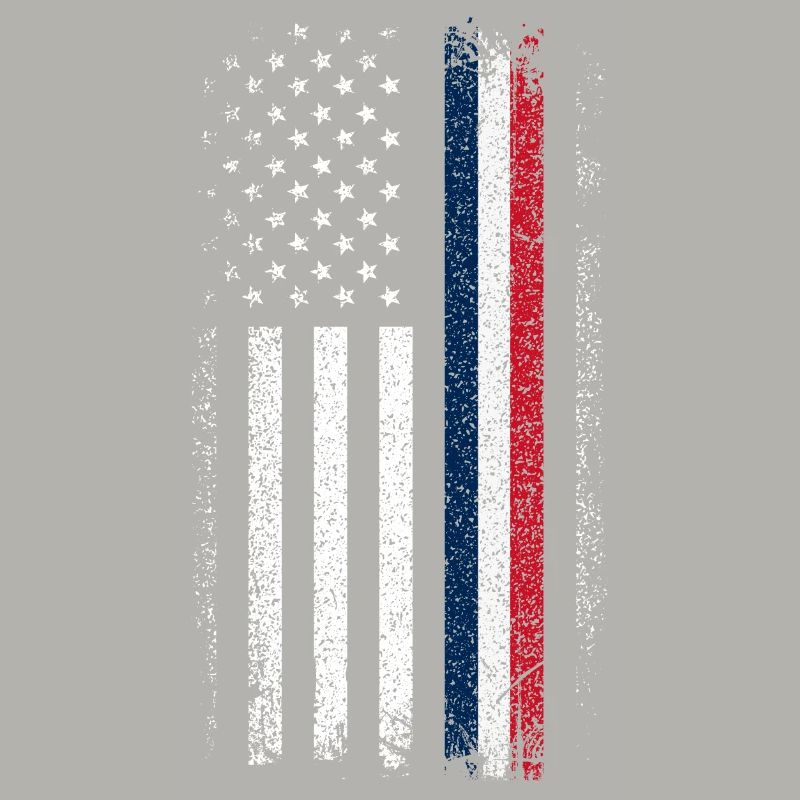 Drapeau en difficulté : Ligne bleue-rouge