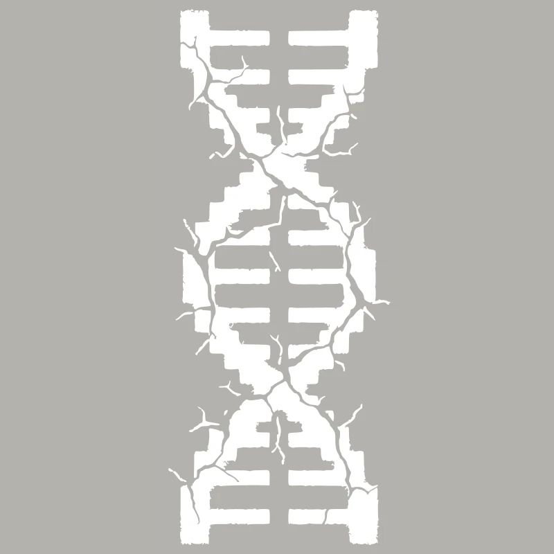 Zerstörte DNA Helix Mutation