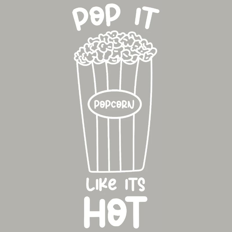 Pop It Drôle comme son design de snack au popcorn chaud
