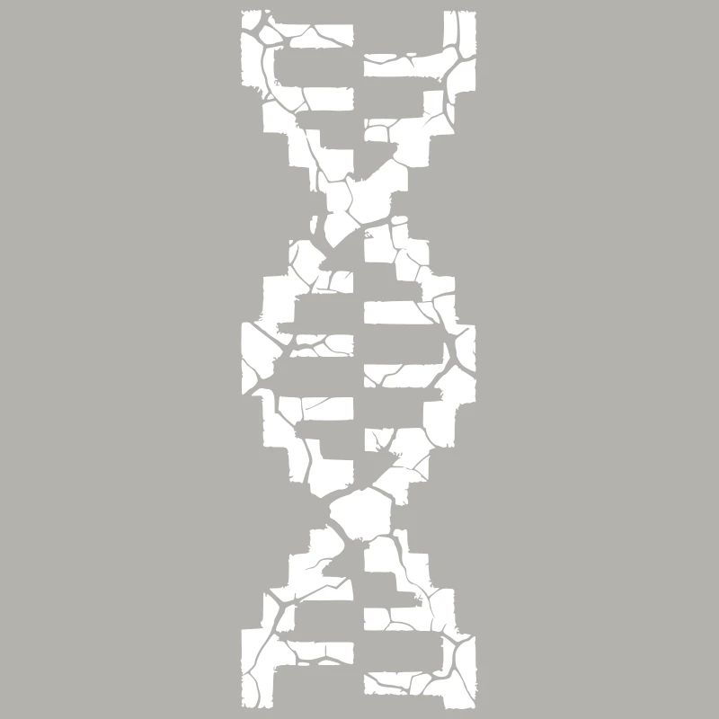 DNA Strang Gebrochen Risse