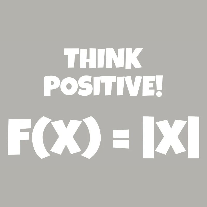Denk positiv! Think positive!