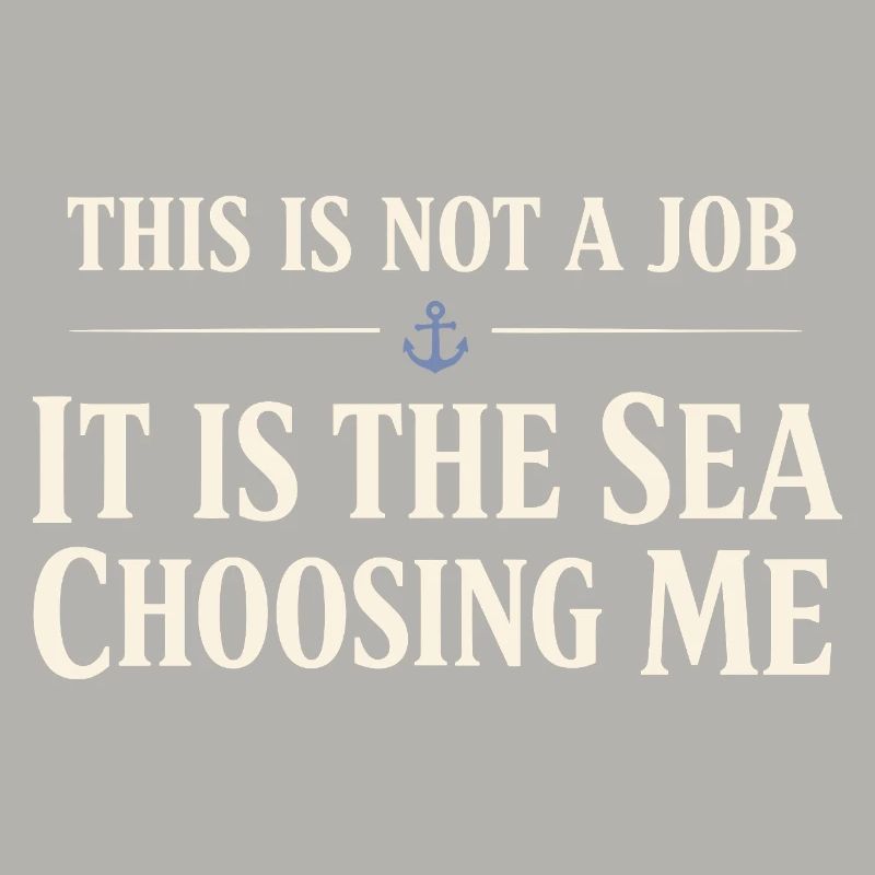 Seamanship Gift for Deckhand Ocean Work