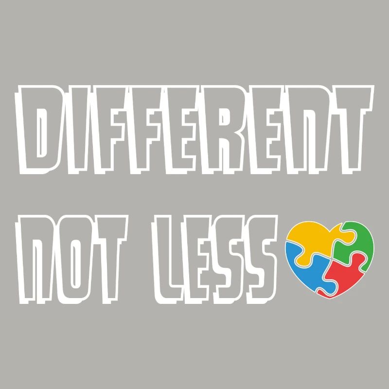 Be Different Heart Puzzle