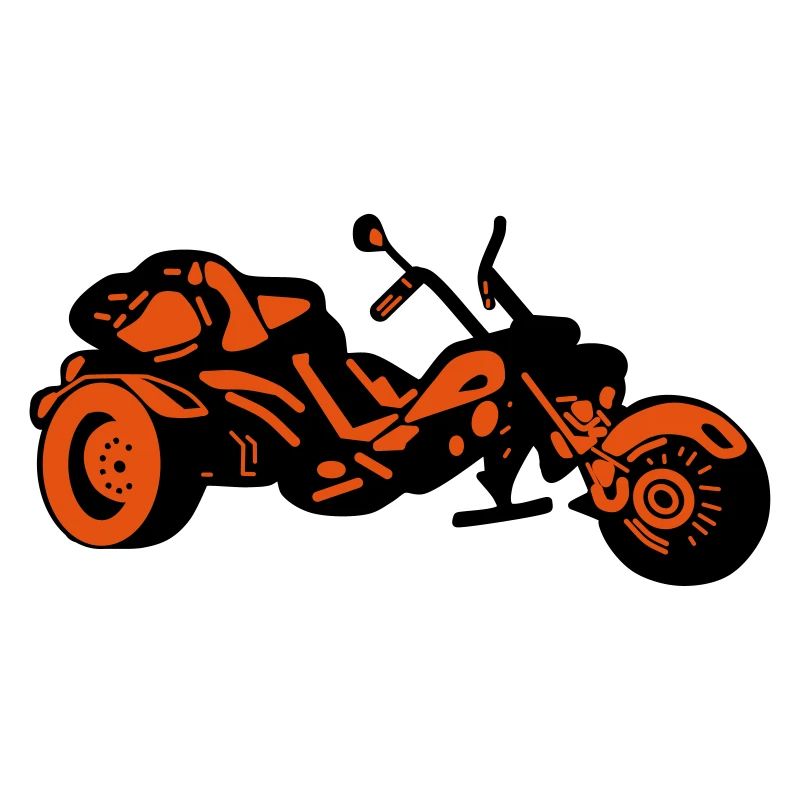 Chopper Inferno – Comic Style Trike
