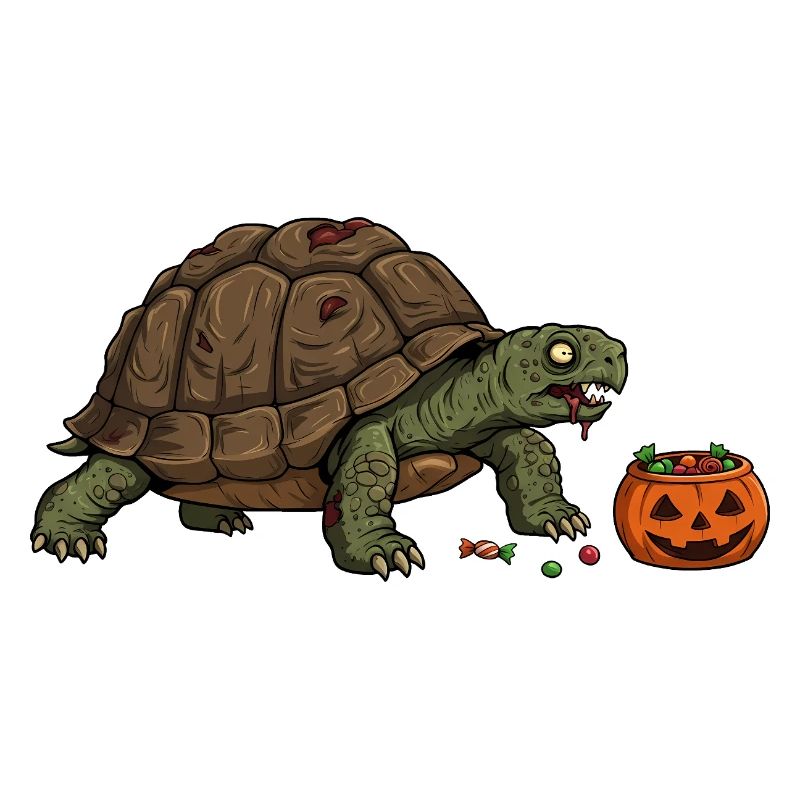 Haunted Turtle Halloween Candy