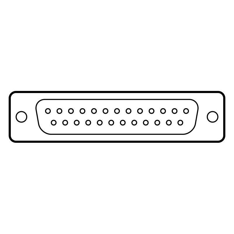 DB 25 Connector Parallel, Printer