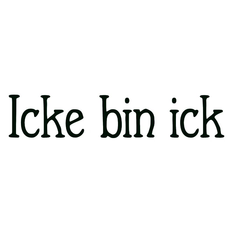 Icke bin ick Berlin