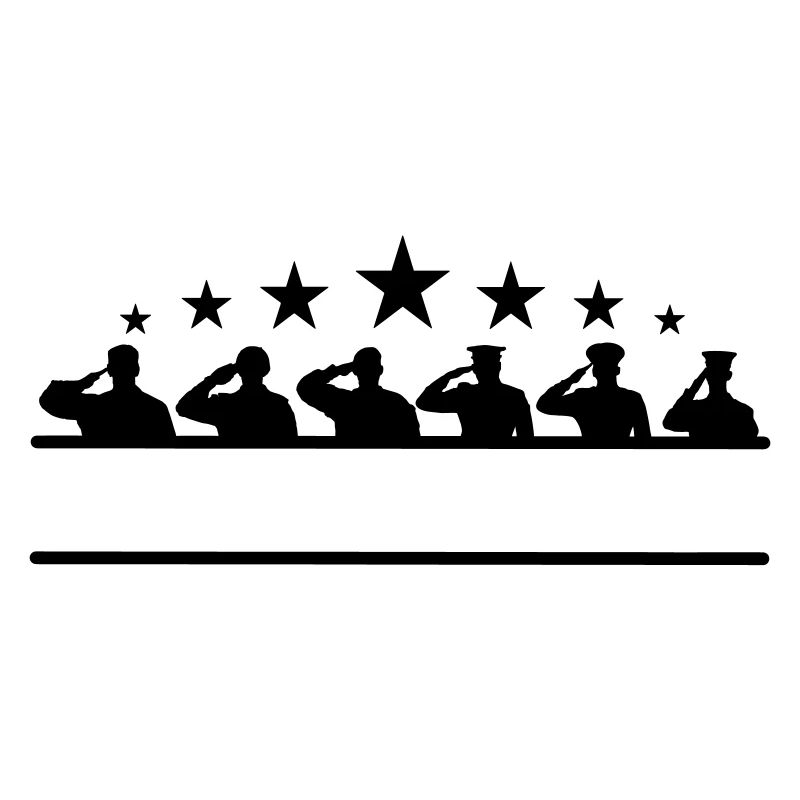 Respect greeting star banner