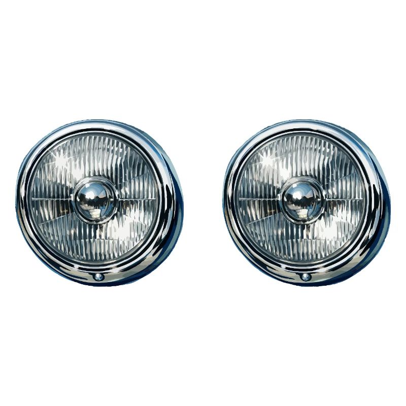 Double Headlight Reflections