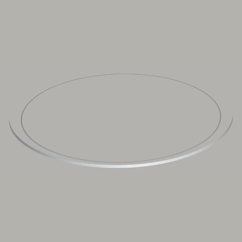 Saturnring 3D métallique