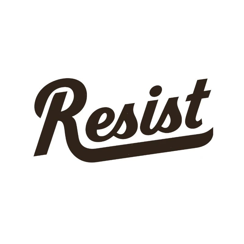 Résistez à la déclaration courageuse de lettres