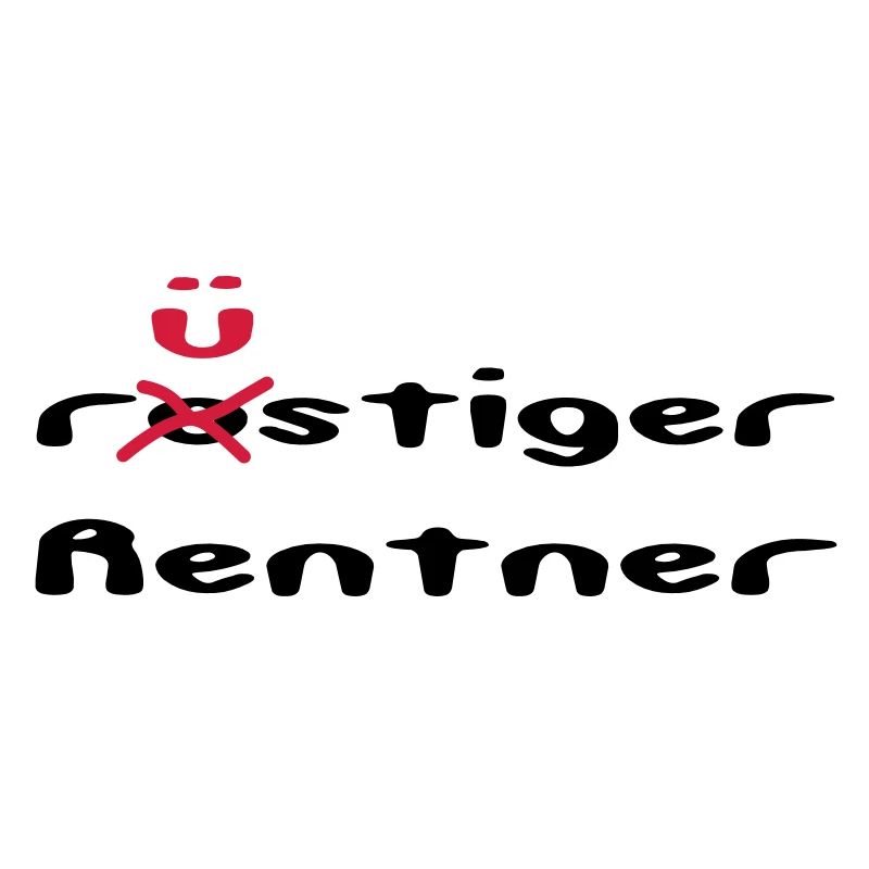 rostiger/rüstiger Rentner