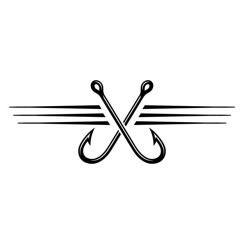 Fish hook icon