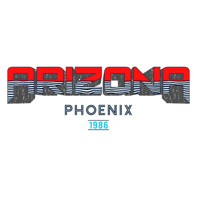 Arizona Phoenix 1986 Retro-Design