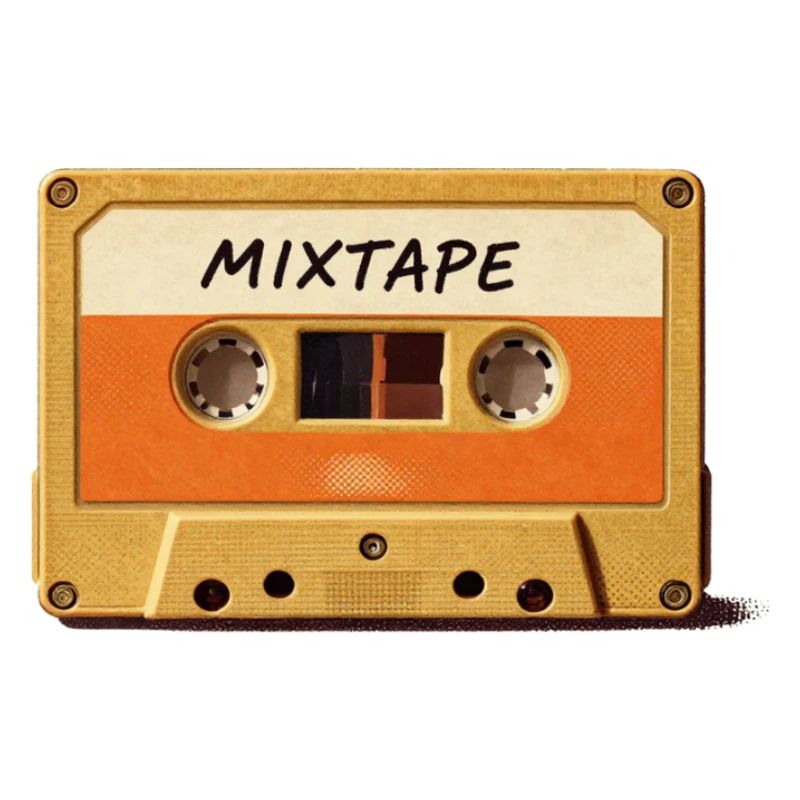 Mixtape Retro Kassette