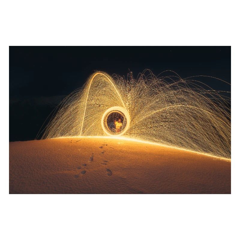 Flaming Steel Wool	