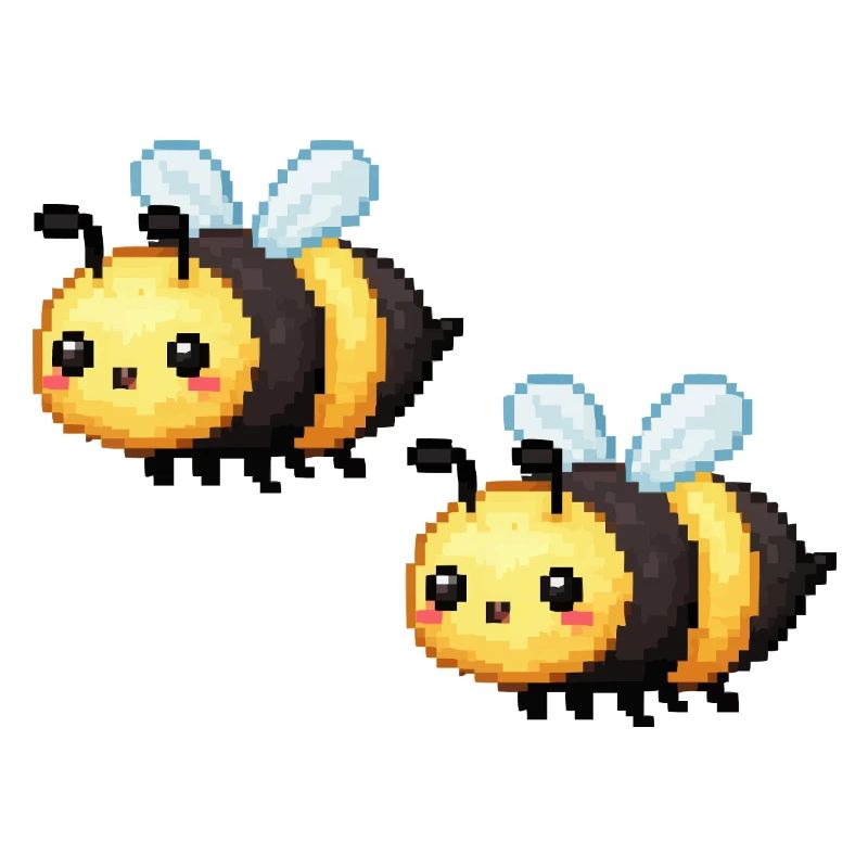 Pixel Bees Duo
