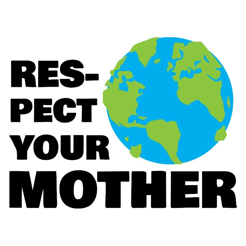 Respectez votre planète mère Globe : Art de conscience écologique