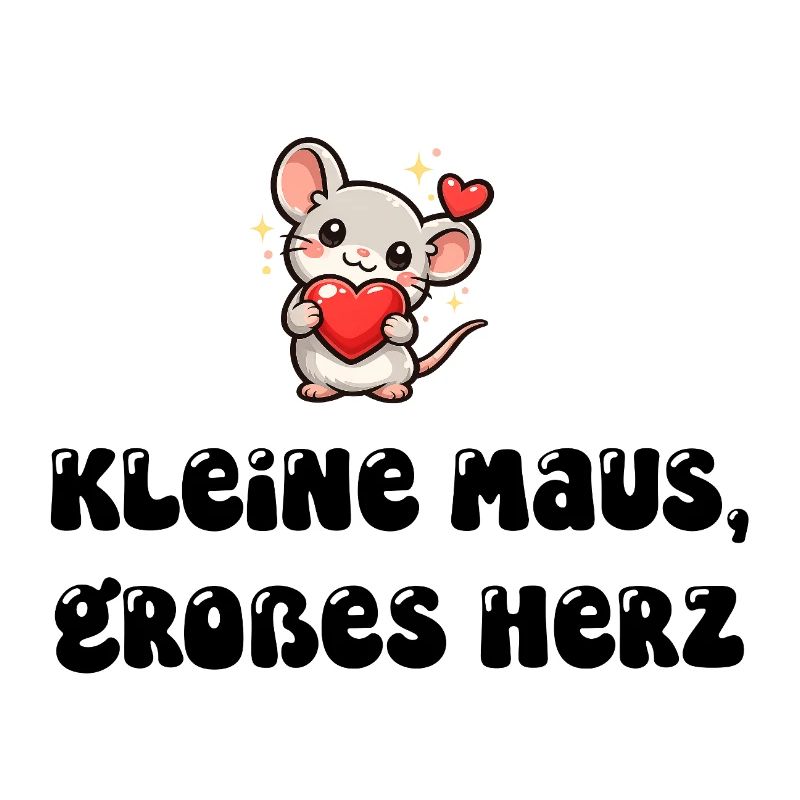 Maus mit Herz