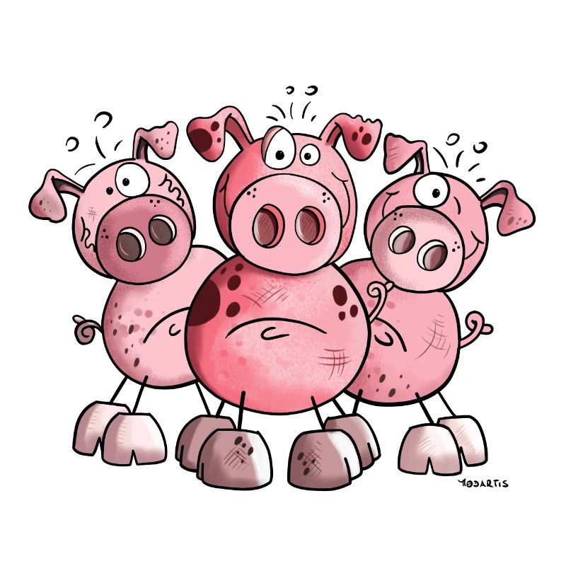 Schweine Trio